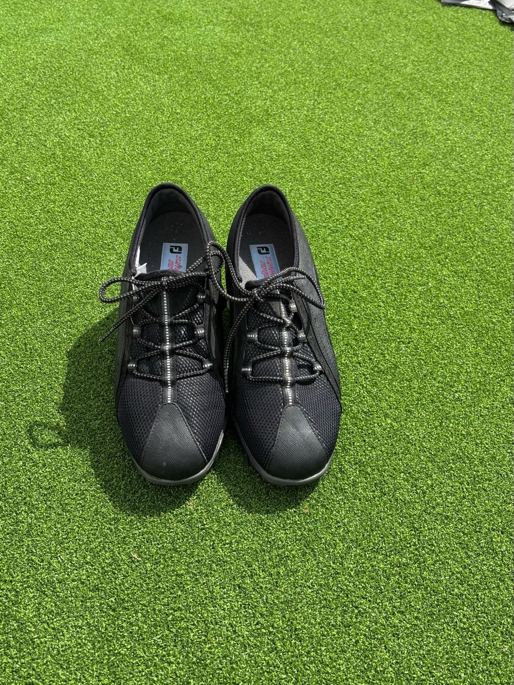 FootJoy Men's Black Athletic Golf Shoes